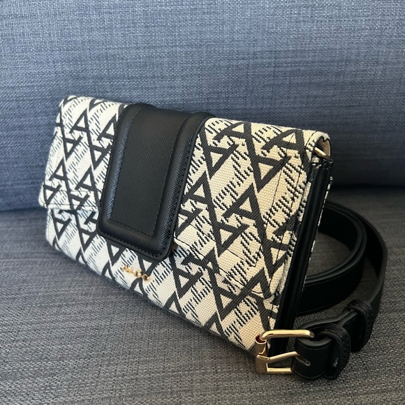 NEW ALDO FLAP CROSSBODY SHOULDER BAG POUCH FANNY BELT BAG PURSE 3 IN 1 - Picture 5 of 12